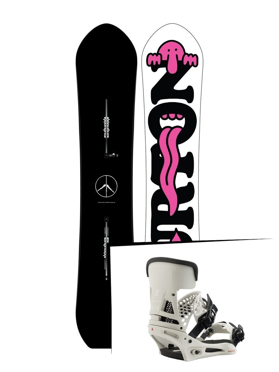 Set: Burton Kilroy Custom 2019 + Burton Malavita vape cloud - Bild 1