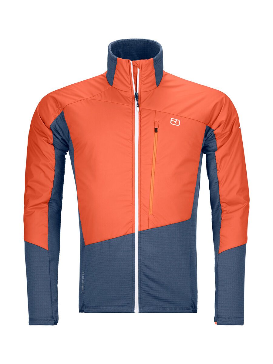 Ortovox Westalpen Swisswool Hybrid Jacket M, night blue - Bild 1