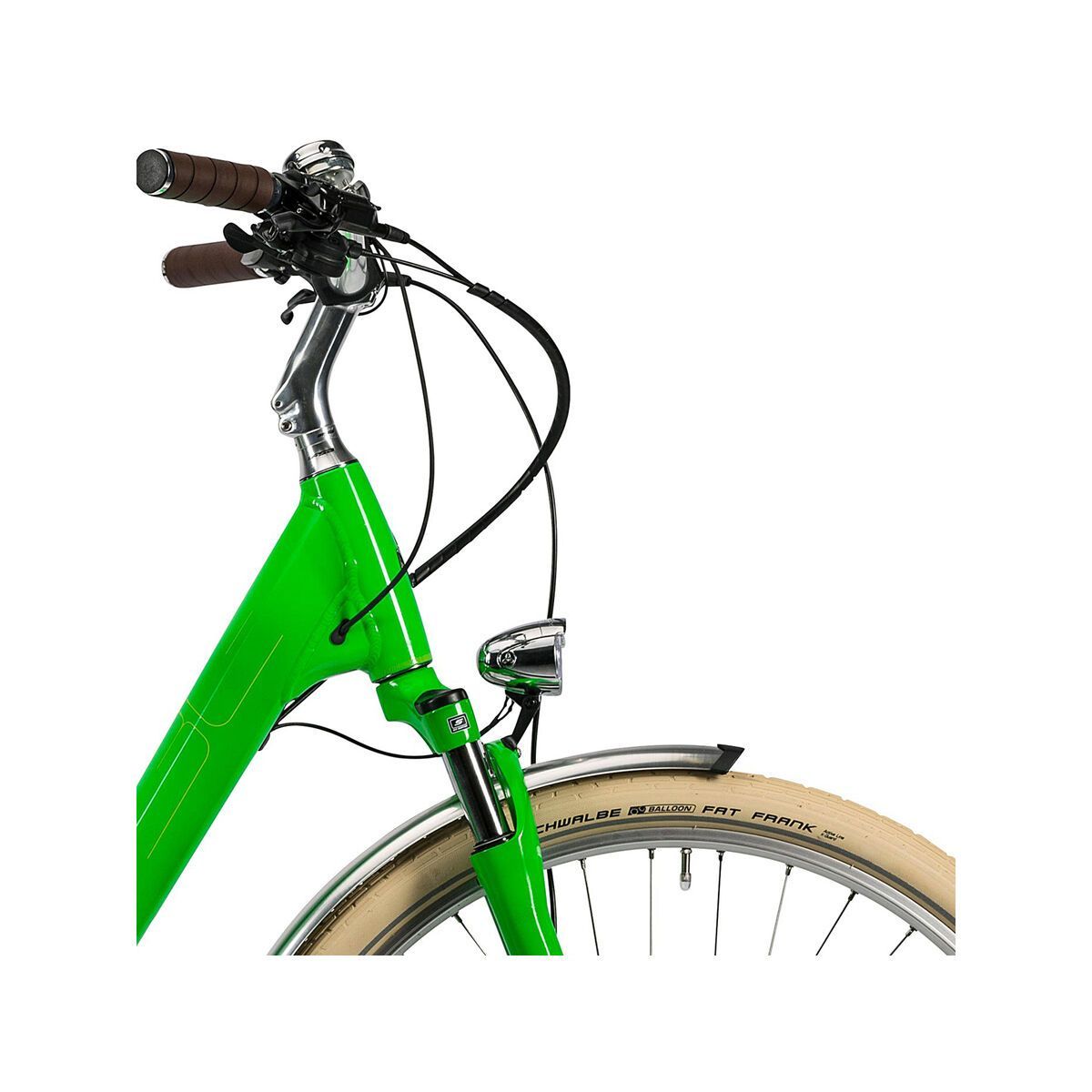 Cube Elly Ride Hybrid 400 Easy Entry, flashgreen´n´kiwi - Bild 5