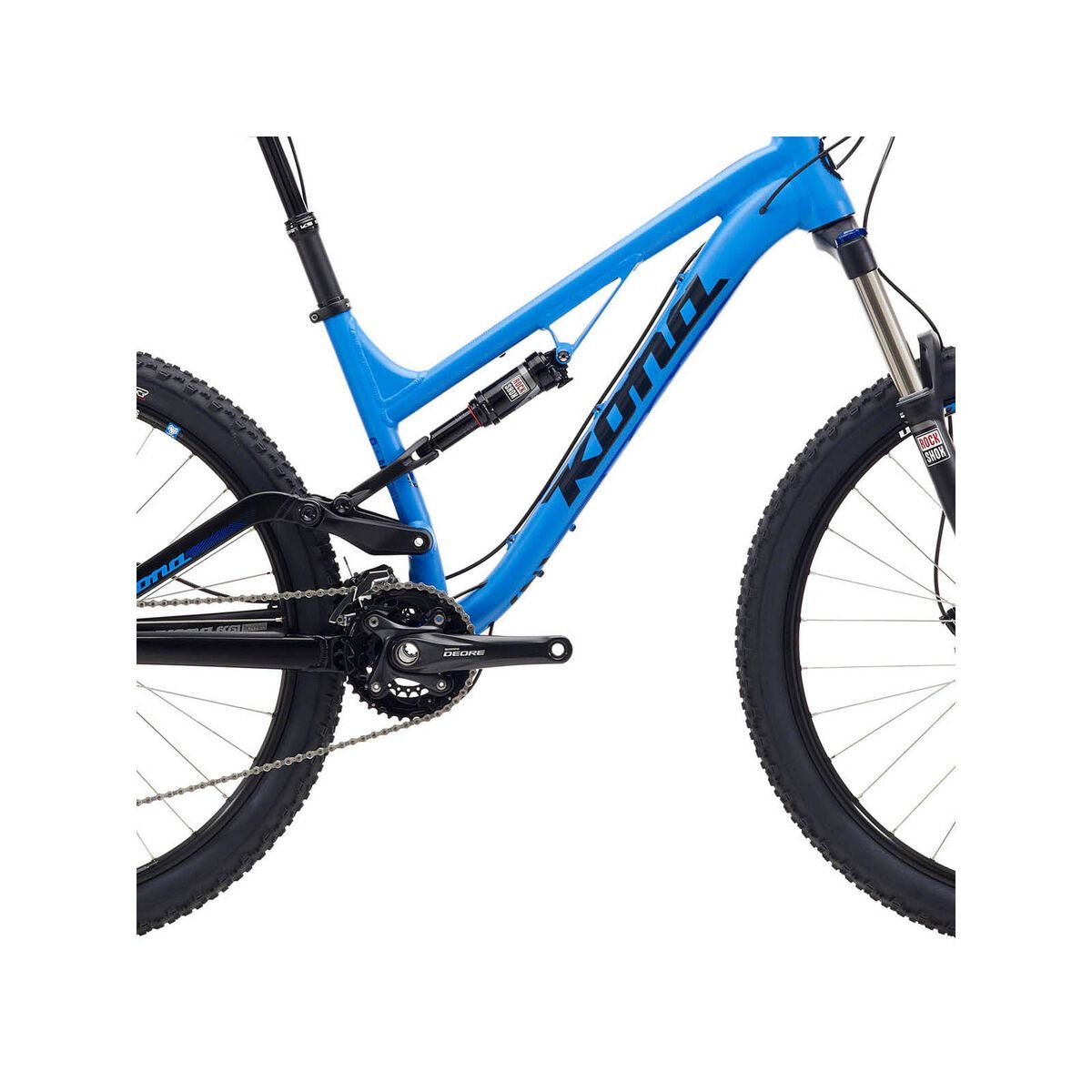 Kona Process 134, Matt Electric Blue & Black w/Gloss Black & Blue - Bild 3