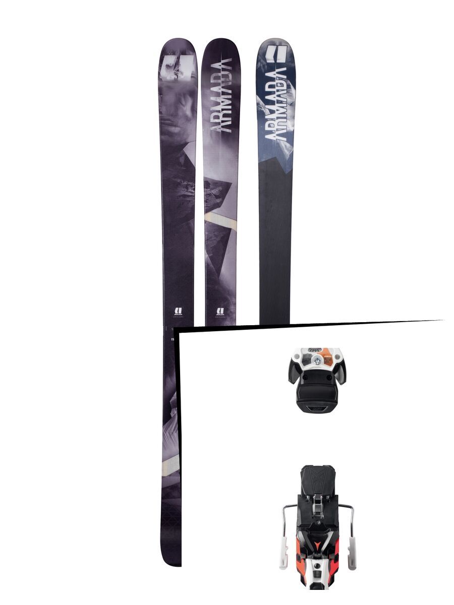 Set: Armada Invictus 108 Ti 2018 + Atomic Warden MNC 13 white/black/orange - Bild 1