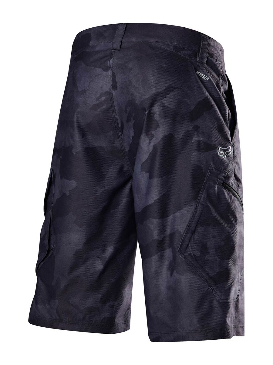 Fox Ranger Cargo Prints Short, black camo - Bild 2