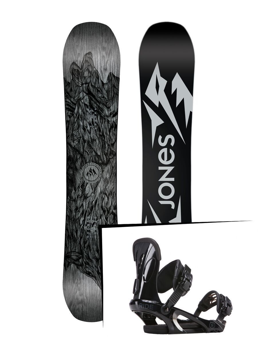 Set: Jones Ultra Mountain Twin 2019 + Ride LXH (1923796S) - Bild 1