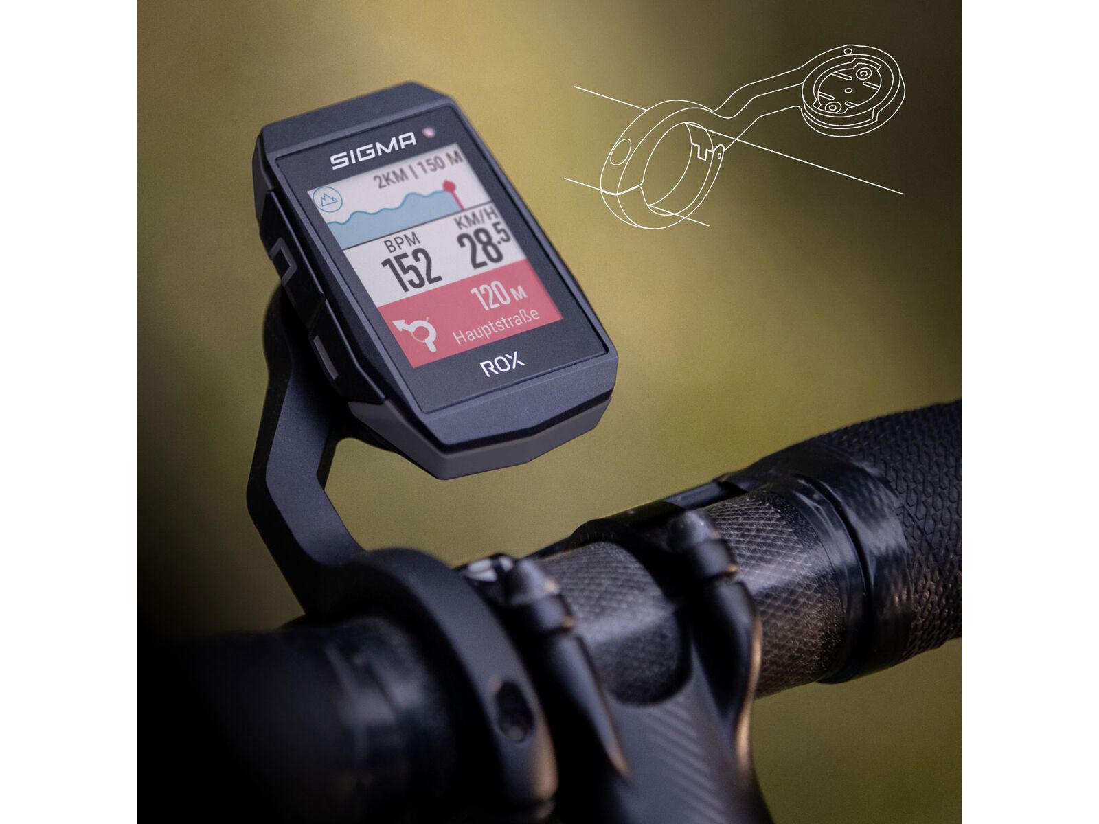 Sigma ROX 11.1 Evo HR Set, black - Bild 3