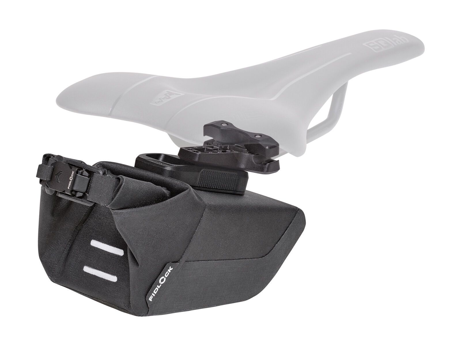 Fidlock Pinclip Saddle Bag S + Saddle Base, black - Bild 4