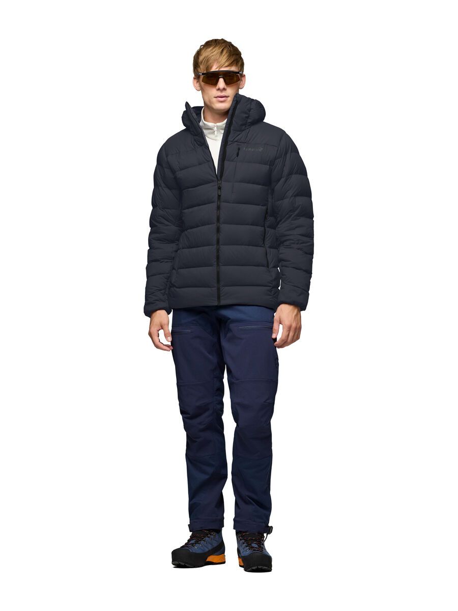 Norrona femund down700 Zip Hood M's, caviar black - Bild 4