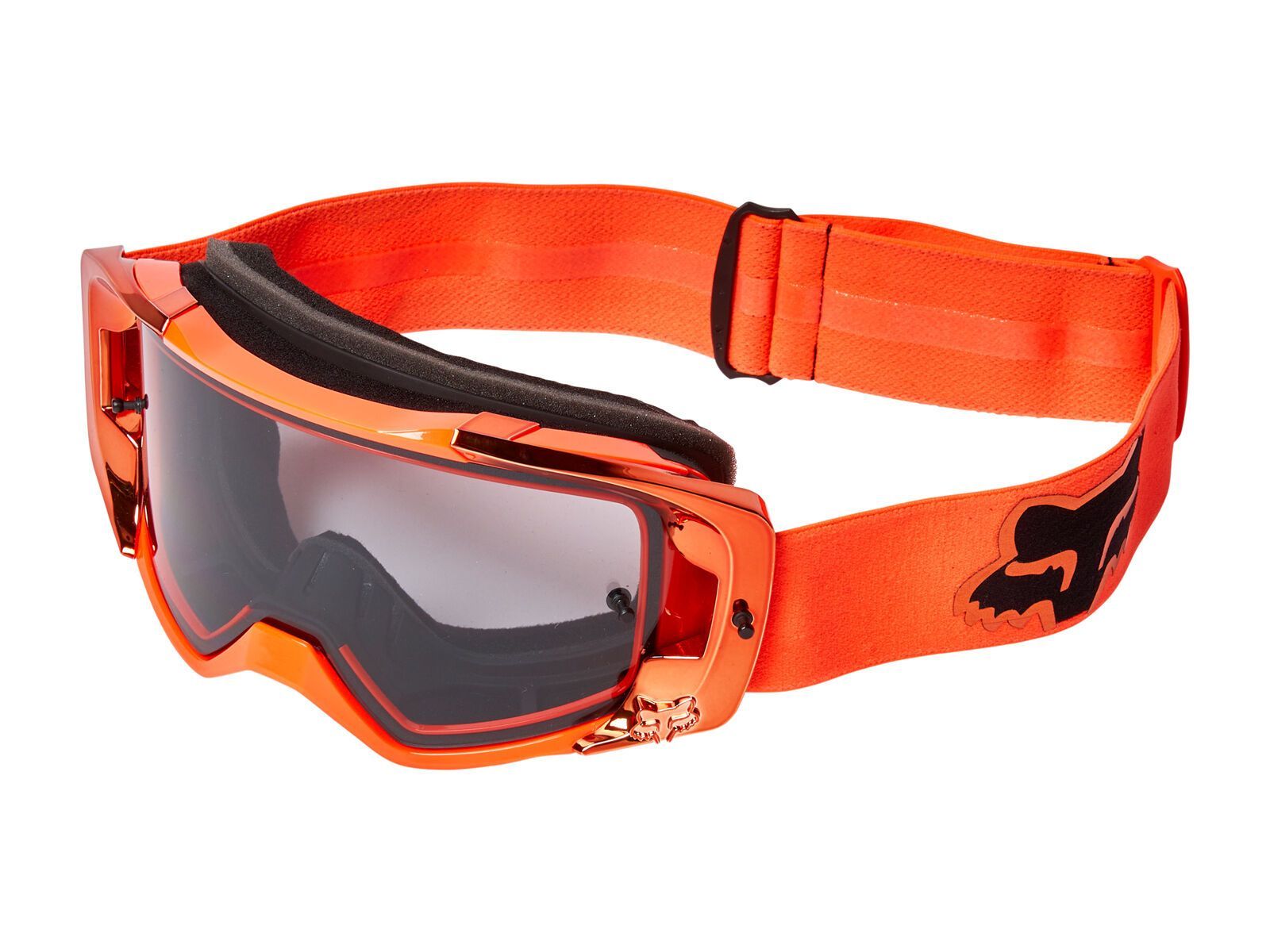 Fox Vue Stray Goggle - Dark Grey, fluorescent orange - Bild 2