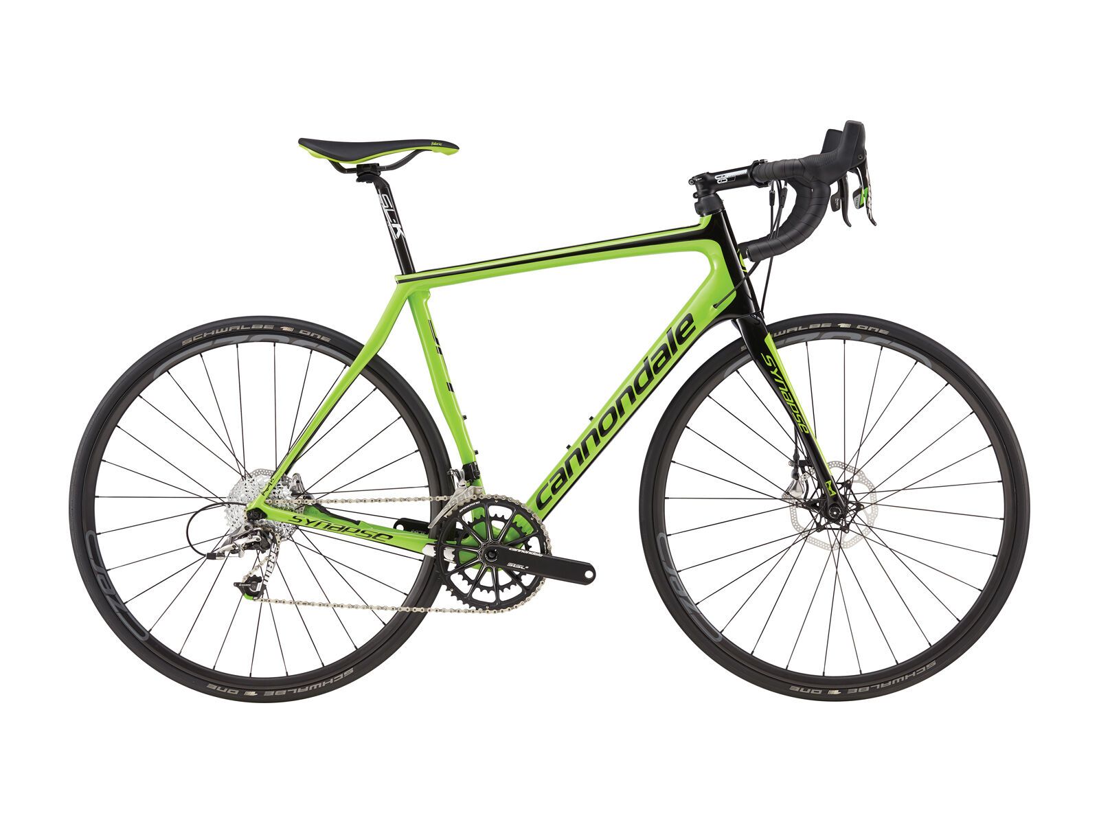 Cannondale Synapse Hi-Mod Disc Red, berzerker green w/ jet black - Bild 1