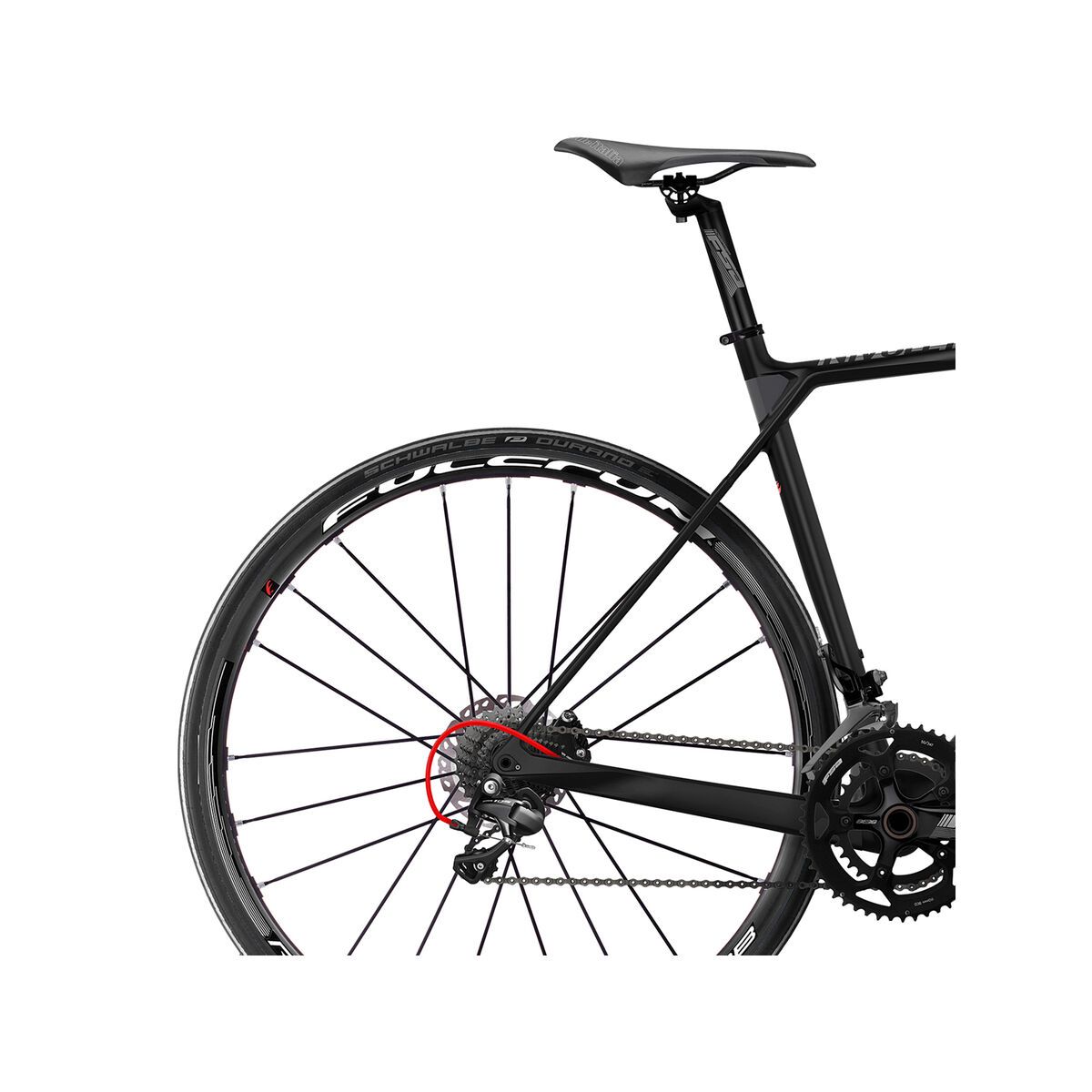 Ghost Nivolet X 5 LC, night black/titanium grey/neon red - Bild 5