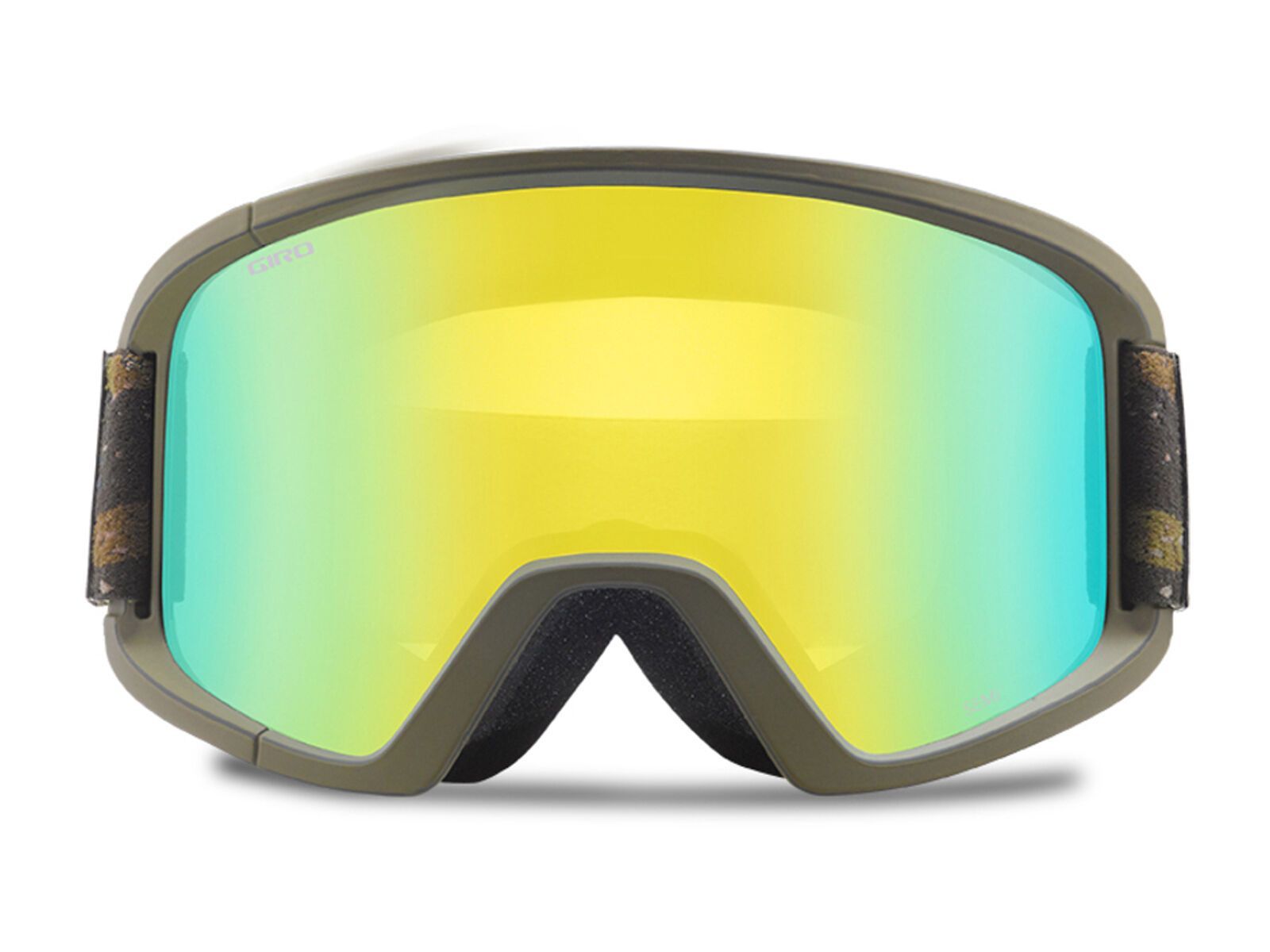Giro Semi inkl. Wechselscheibe, mil spec olive/camo captain, loden yellow/yellow - Bild 2