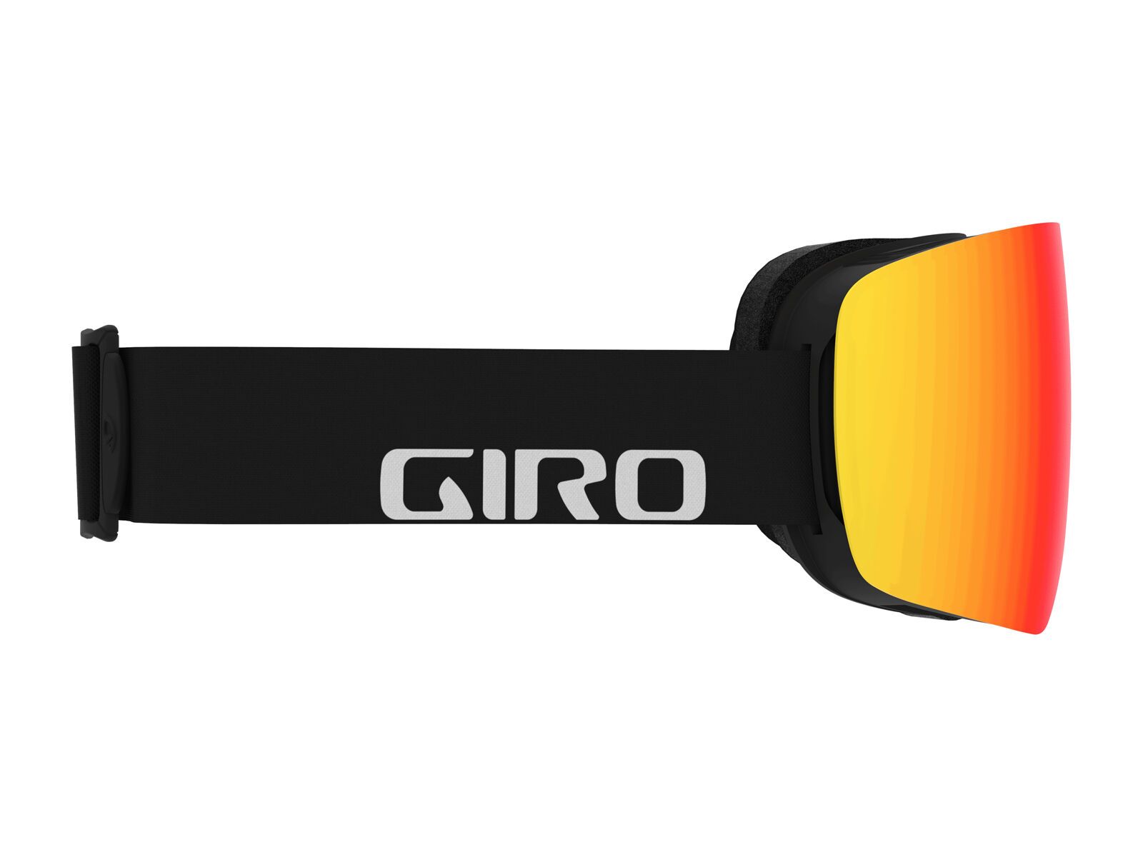 Giro Contour inkl. WS, black wordmark/Lens: vivid ember/vivid infrared - Bild 4
