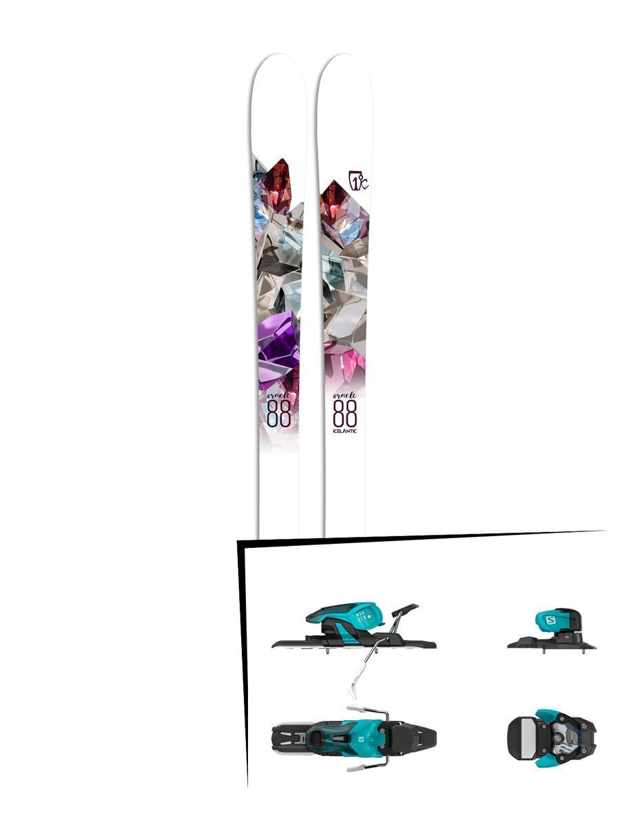 Set: Icelantic Oracle 88 2017 + Salomon Warden 11 (1706225) - Bild 1