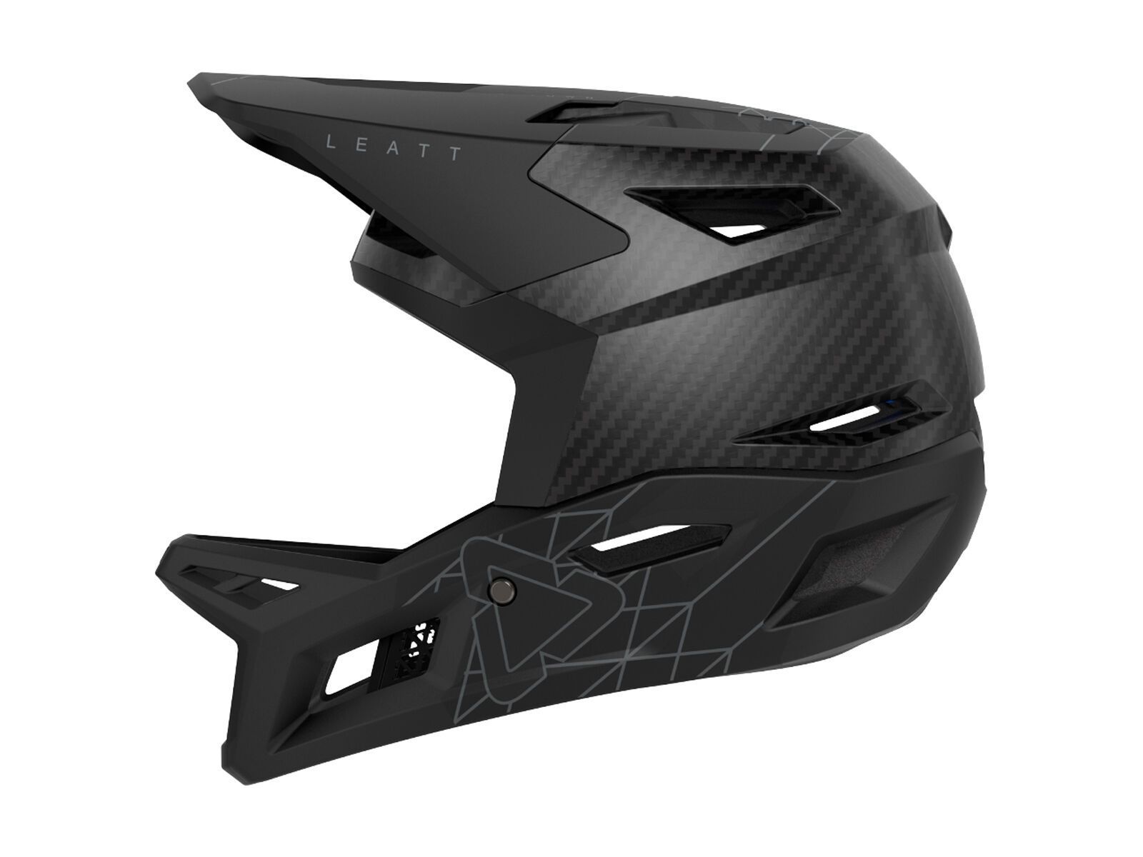 Leatt Helmet MTB Gravity 6.0 Carbon, stealth - Bild 2
