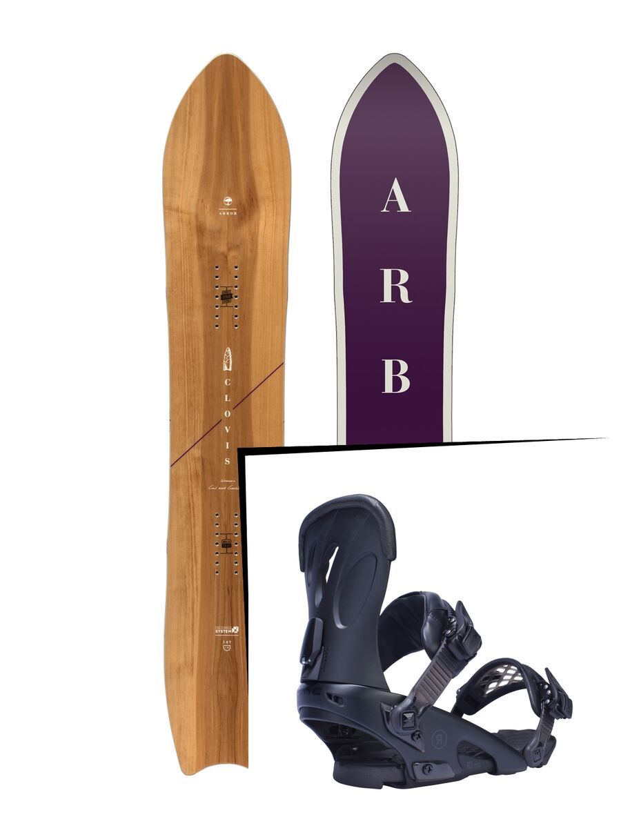 Set: Arbor Clovis Womens 2017 + Ride Fame (1770138S) - Bild 1