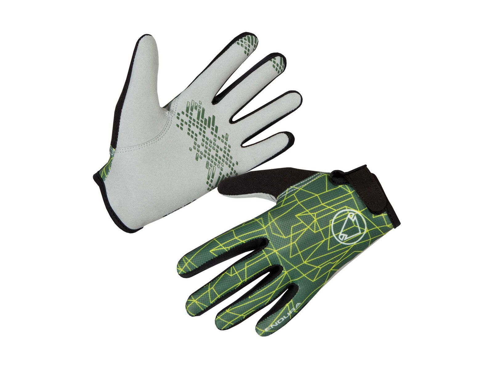Endura Kinder Hummvee Glove II, forest green - Bild 1