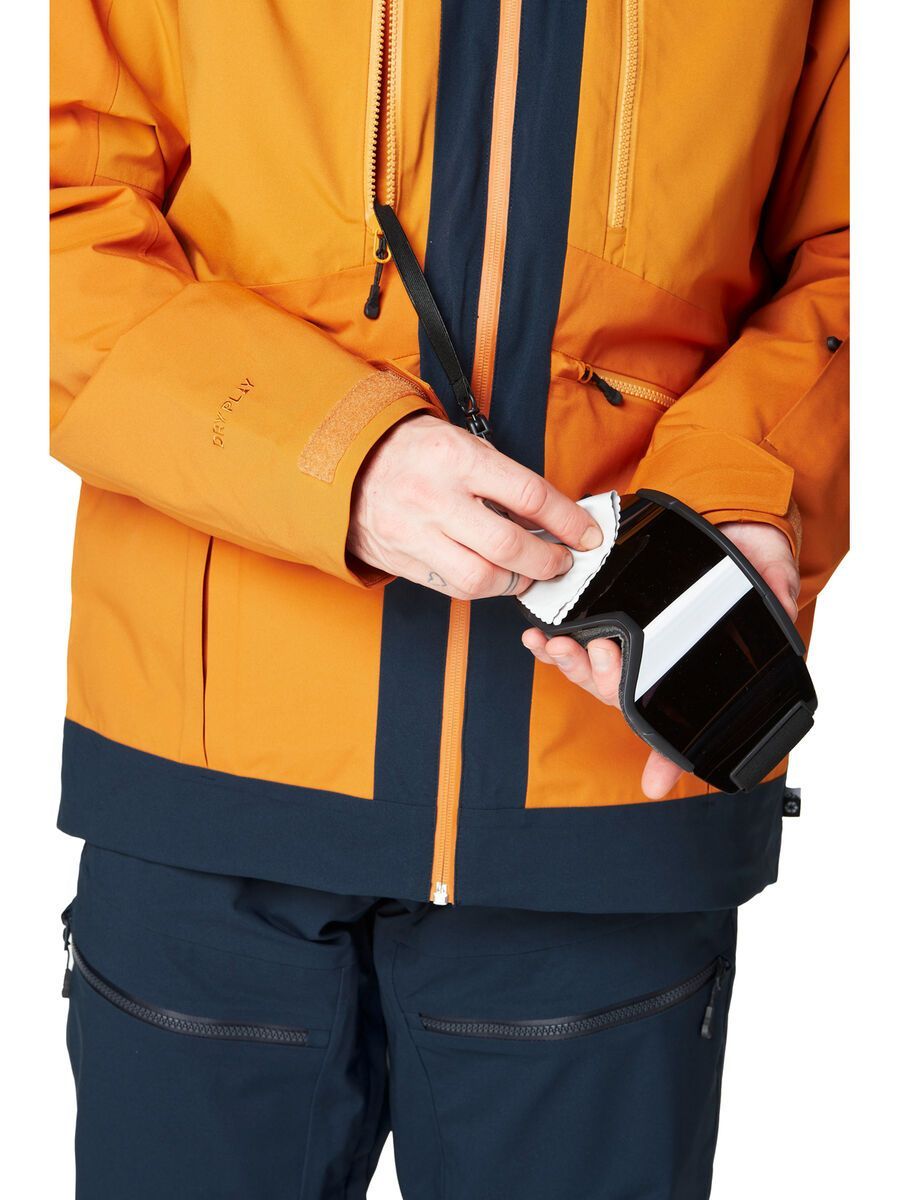 Picture Naikoon Jkt, dark blue camel honey - Bild 9