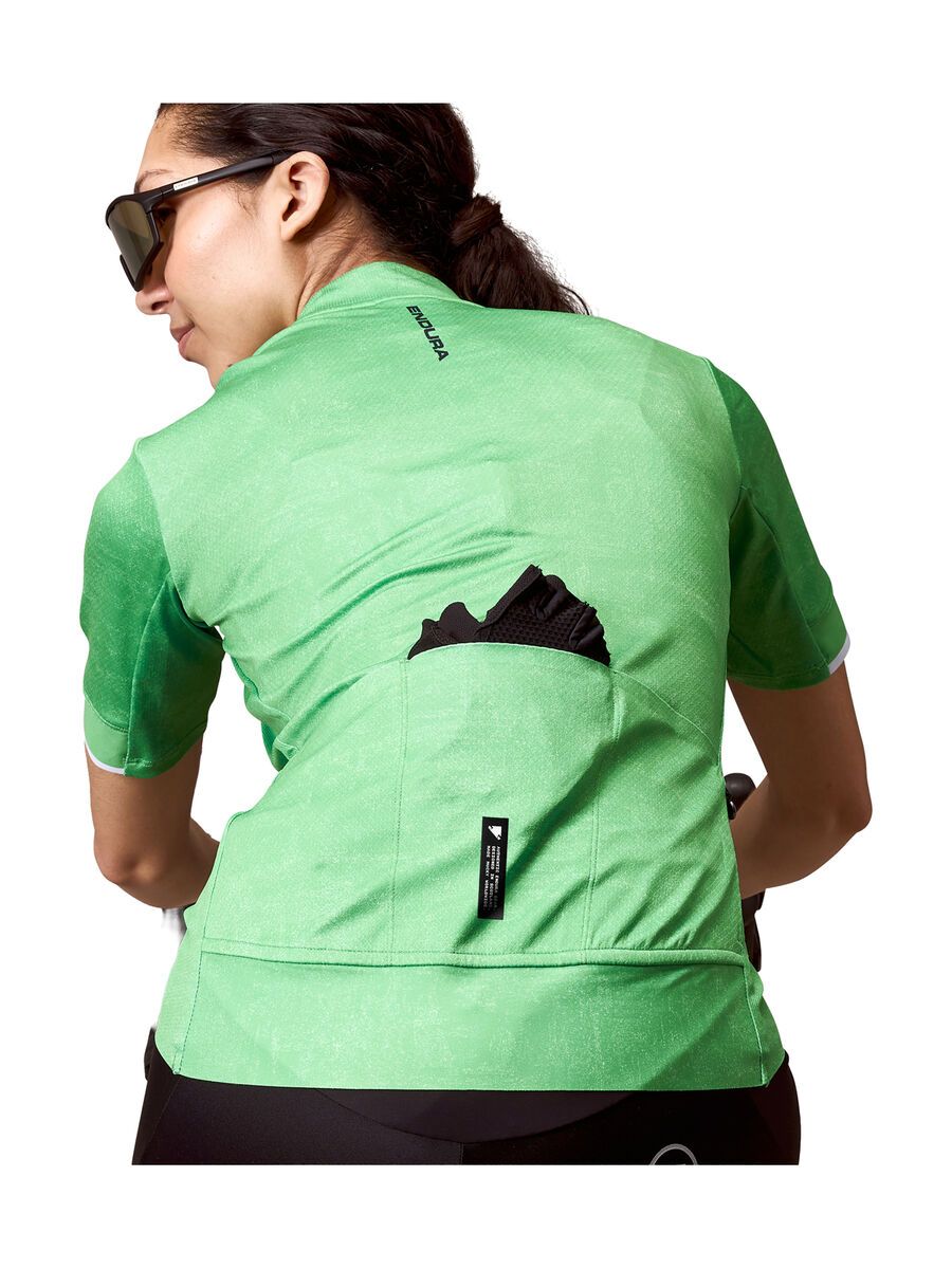 Endura Damen FS260 Kurzärmeliges Bedrucktes Trikot, emerald - Bild 6