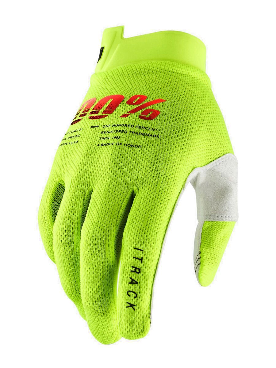 100% iTrack Glove, fluo yellow - Bild 1