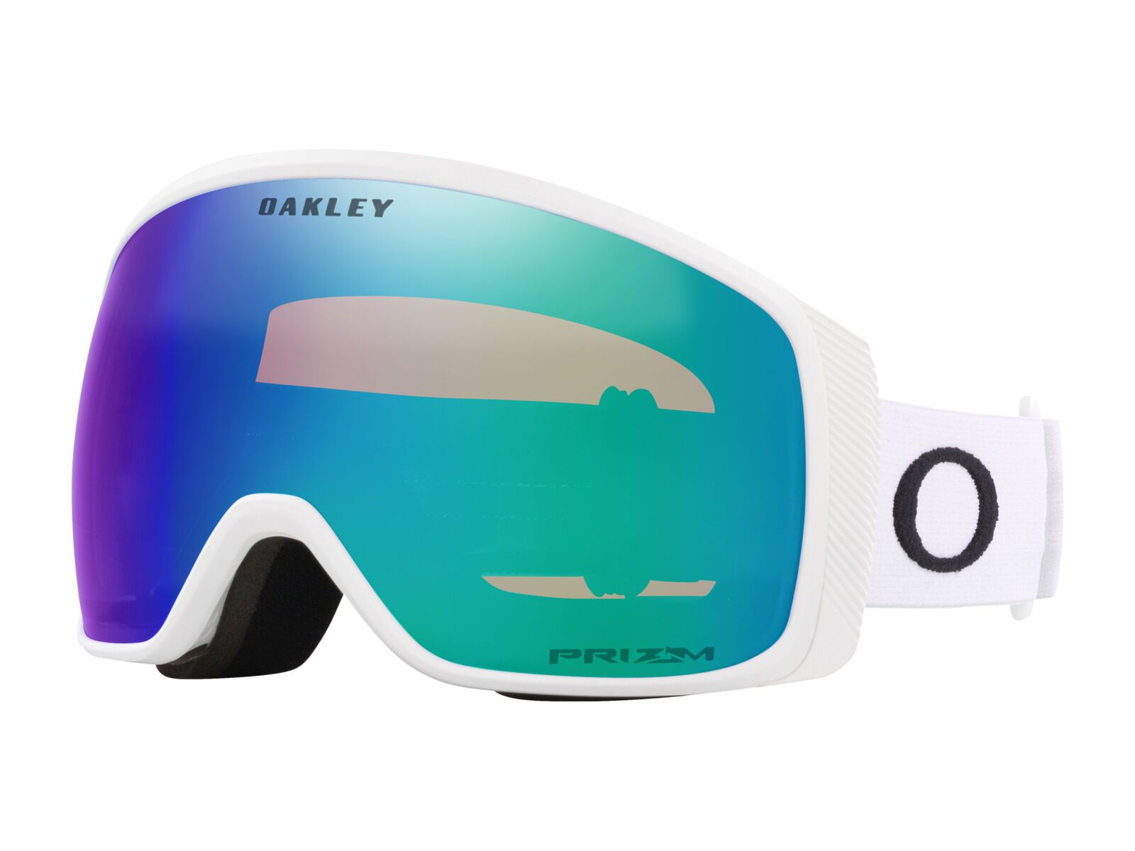 Oakley Flight Tracker M, Prizm Snow Argon Iridium / matte white - Bild 1