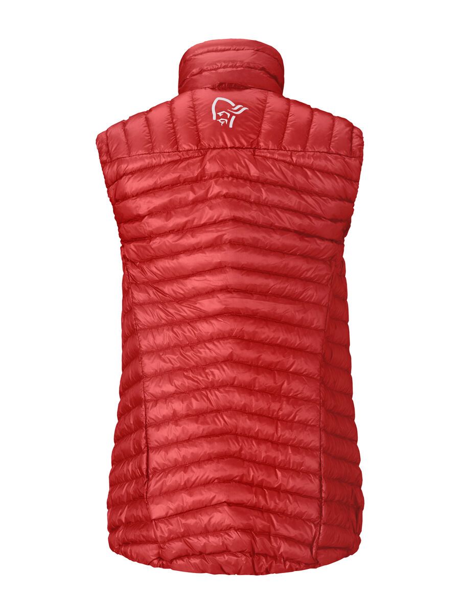 Norrona trollveggen down800 super light Vest W's, baked apple - Bild 3