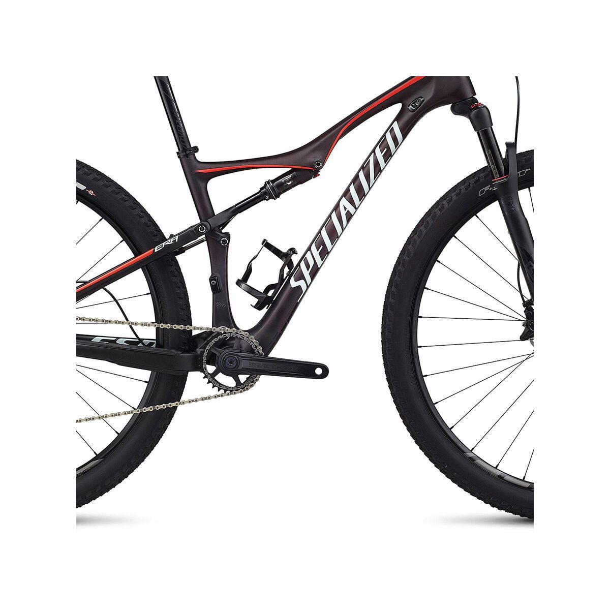 Specialized Era FSR Expert Carbon World Cup 29, red tint flake carbon/nordic red/baby blue - Bild 3