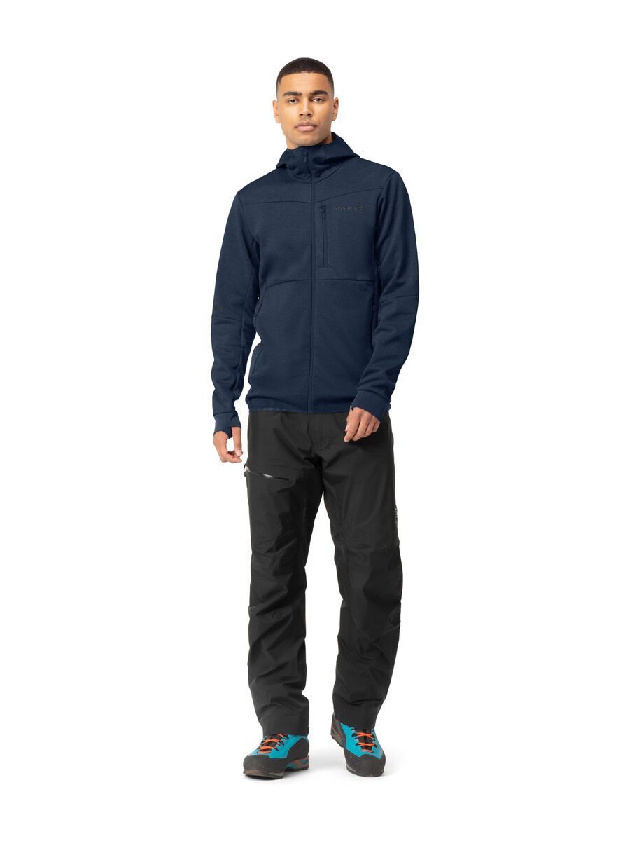 Norrona falketind warm2 Octa Hood M's, indigo night - Bild 4