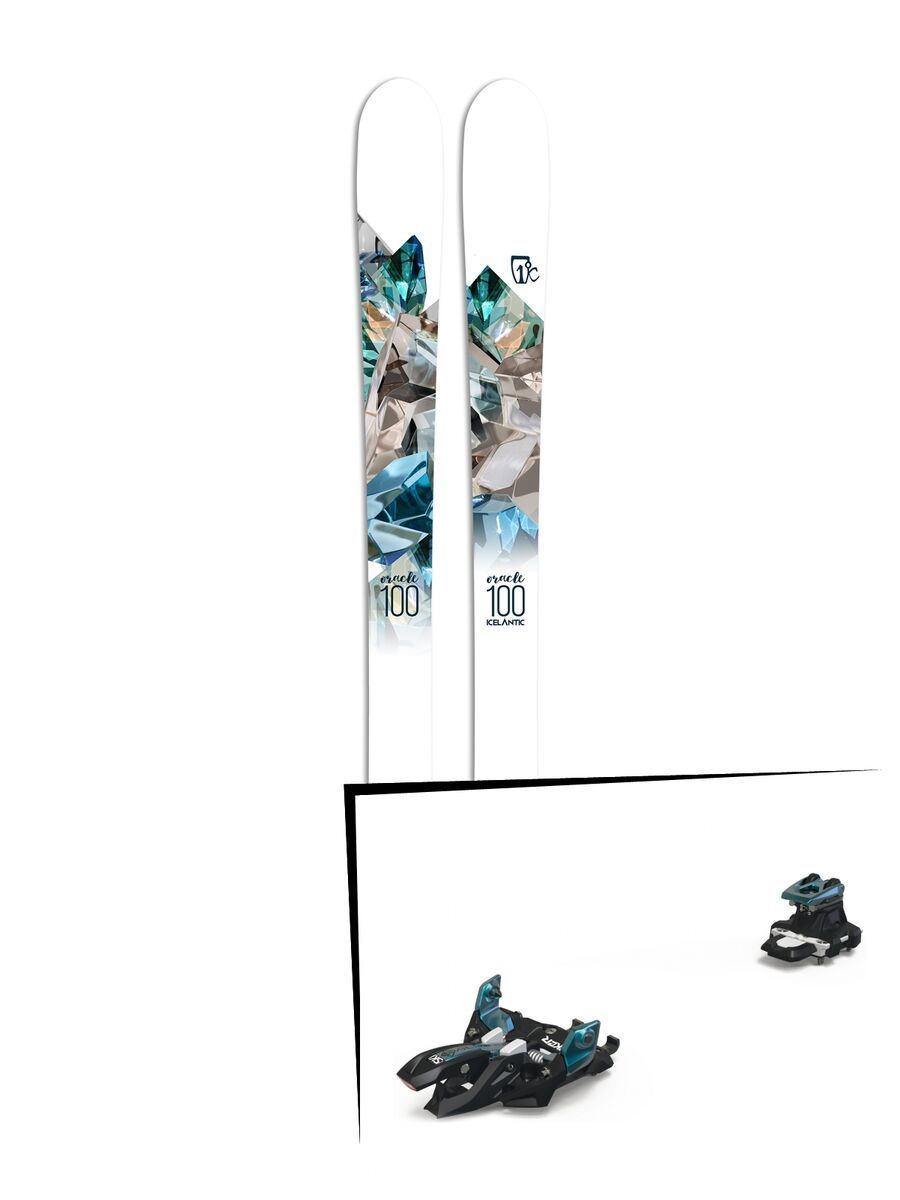 Set: Icelantic Oracle 100 2017 + Marker Alpinist 9 (2319305) - Bild 1