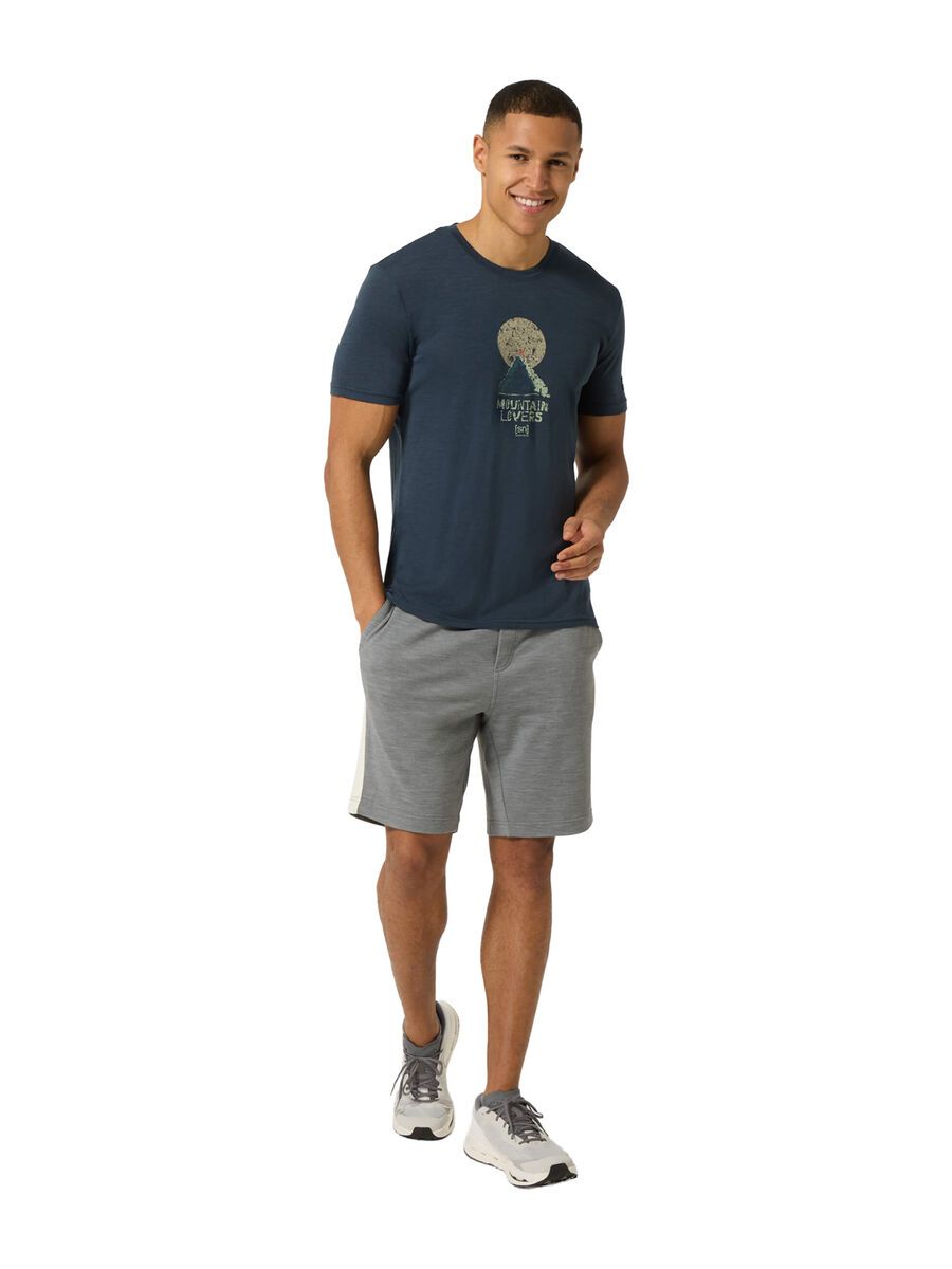super.natural No Map Tee Herren, blueberry/various - Bild 5