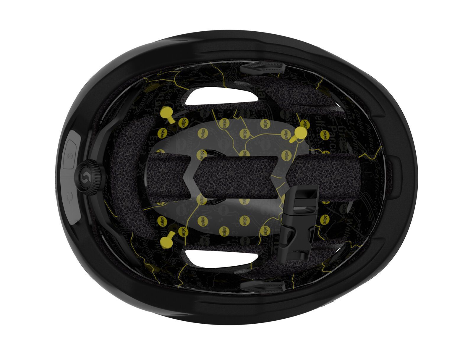 Scott La Mokka Plus Sensor Helmet, granite black - Bild 8