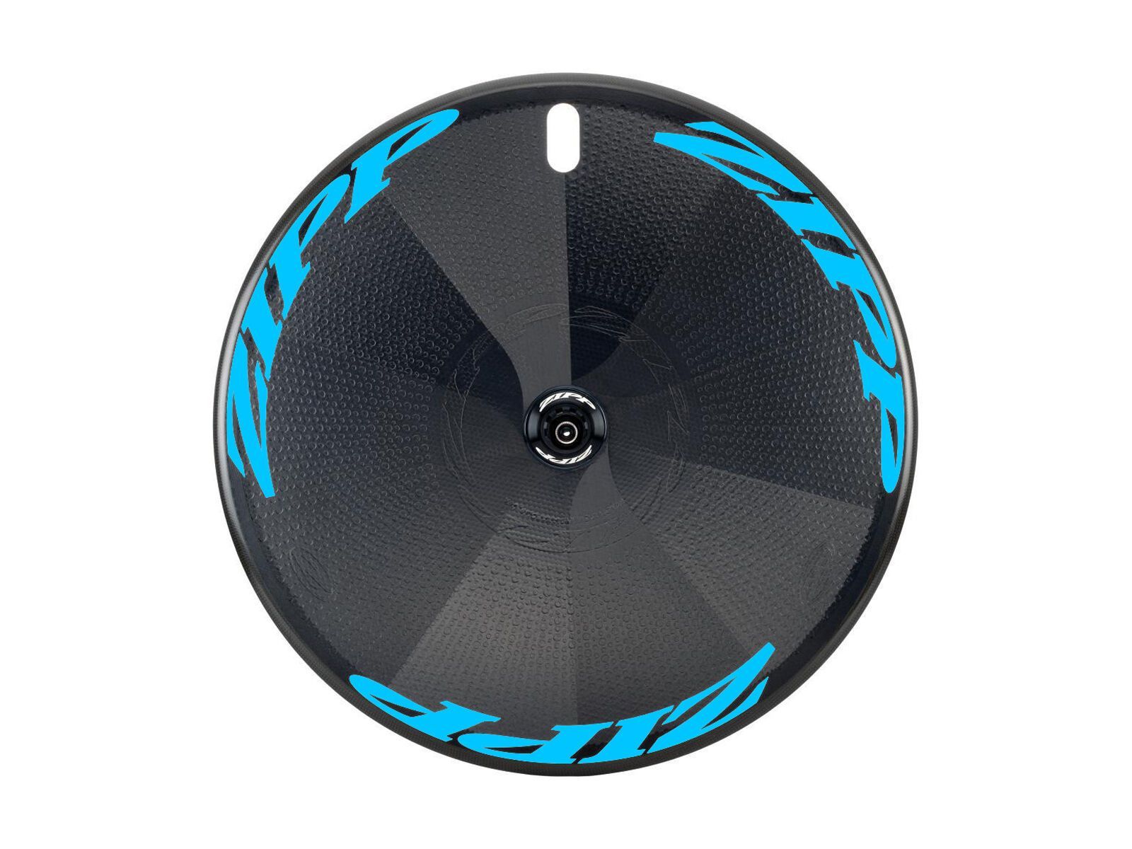 Zipp Super-9 Carbon Clincher Disc, schwarz/blau - Bild 1