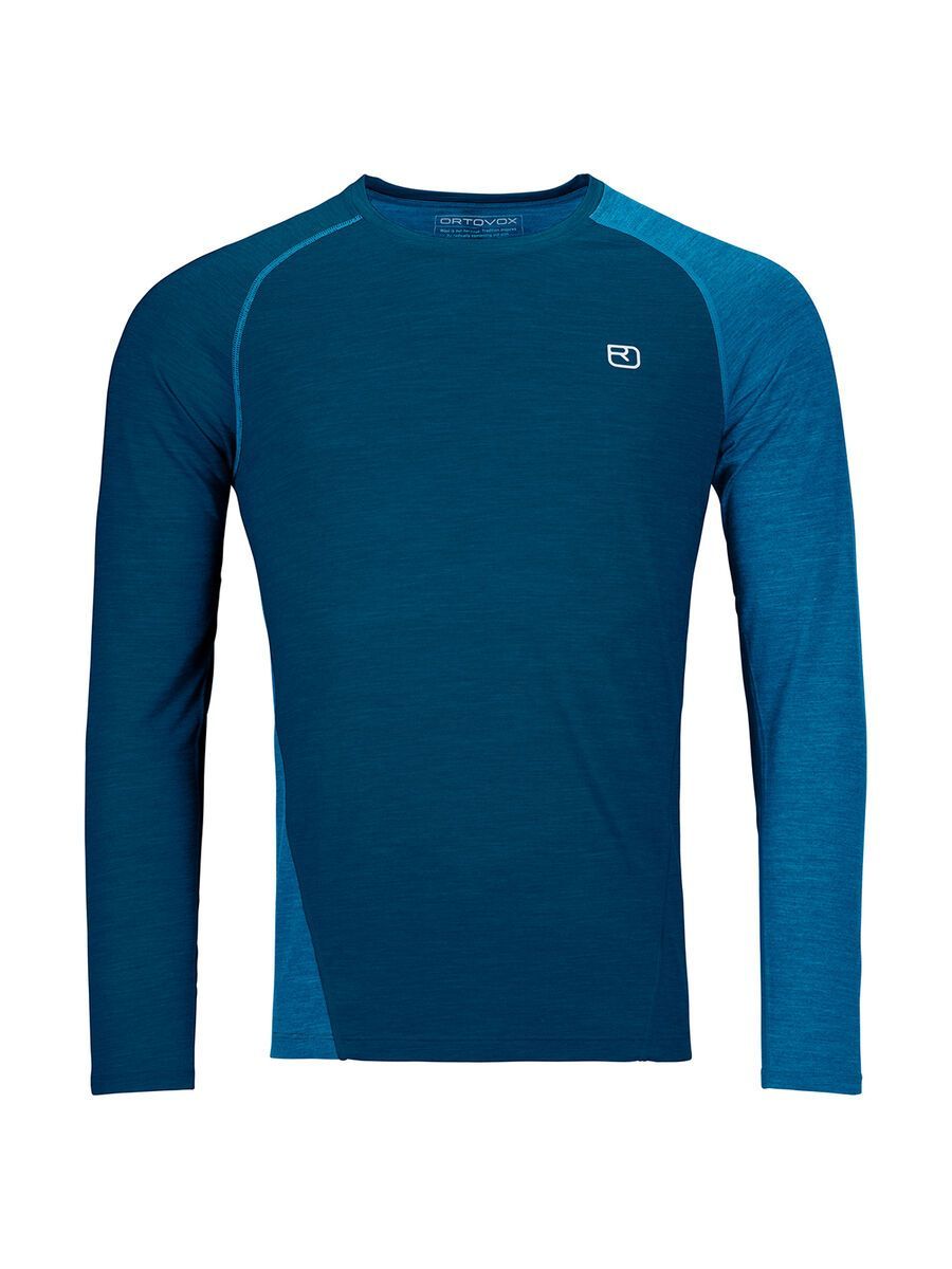 Ortovox 120 Merino Cool Tec Fast Upward LS M, petrol blue blend - Bild 1