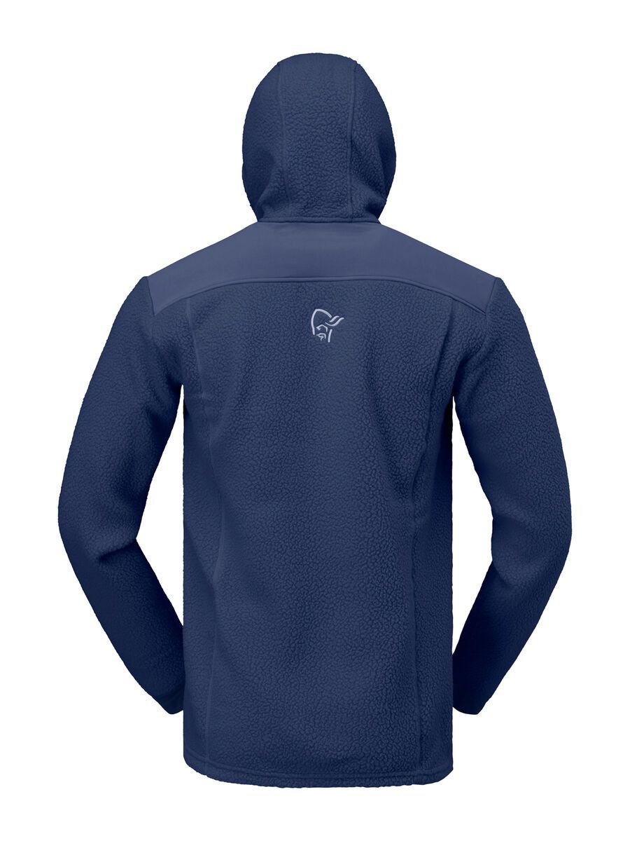 Norrona trollveggen warm3 Zip Hood M's, indigo night - Bild 2