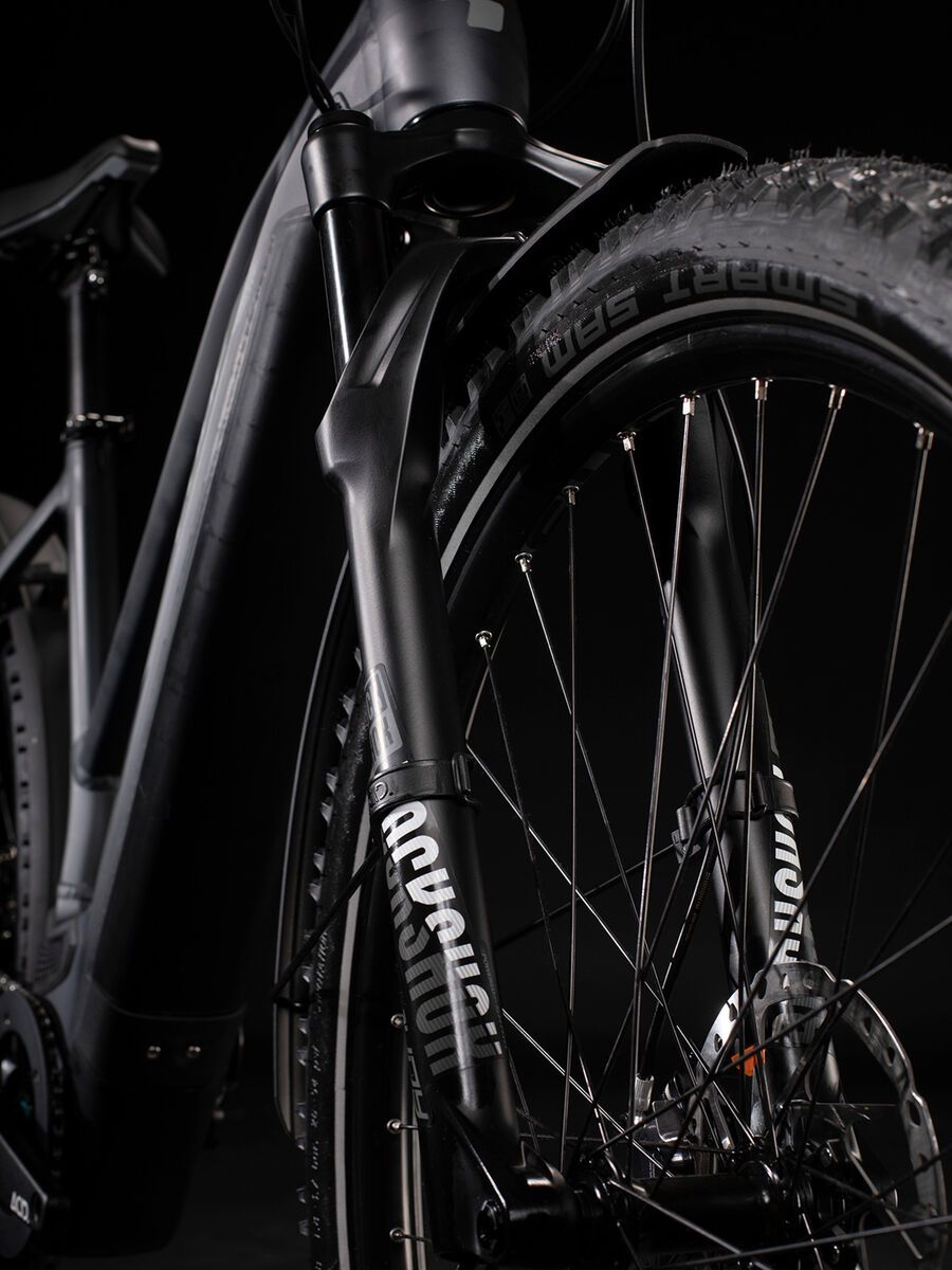 Cube Cross Hybrid SL Allroad Trapeze, iridium´n´white - Bild 4