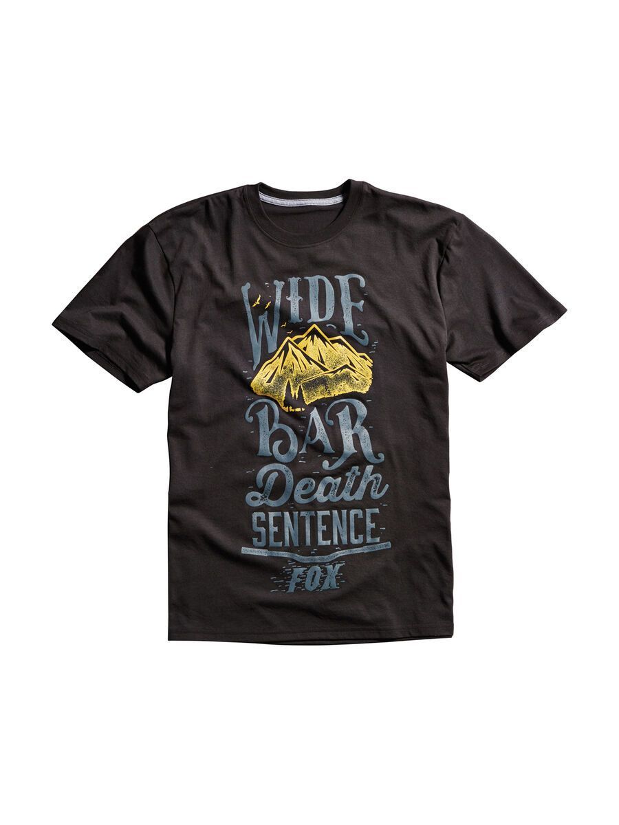 Fox Wide Bar Tech Tee, black - Bild 1