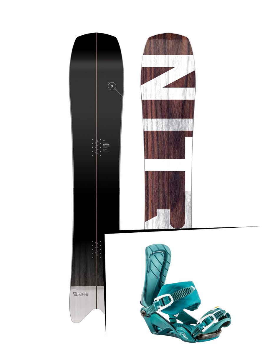 Set: Nitro Squash Womens 2019 + Nitro Poison deep sea - Bild 1