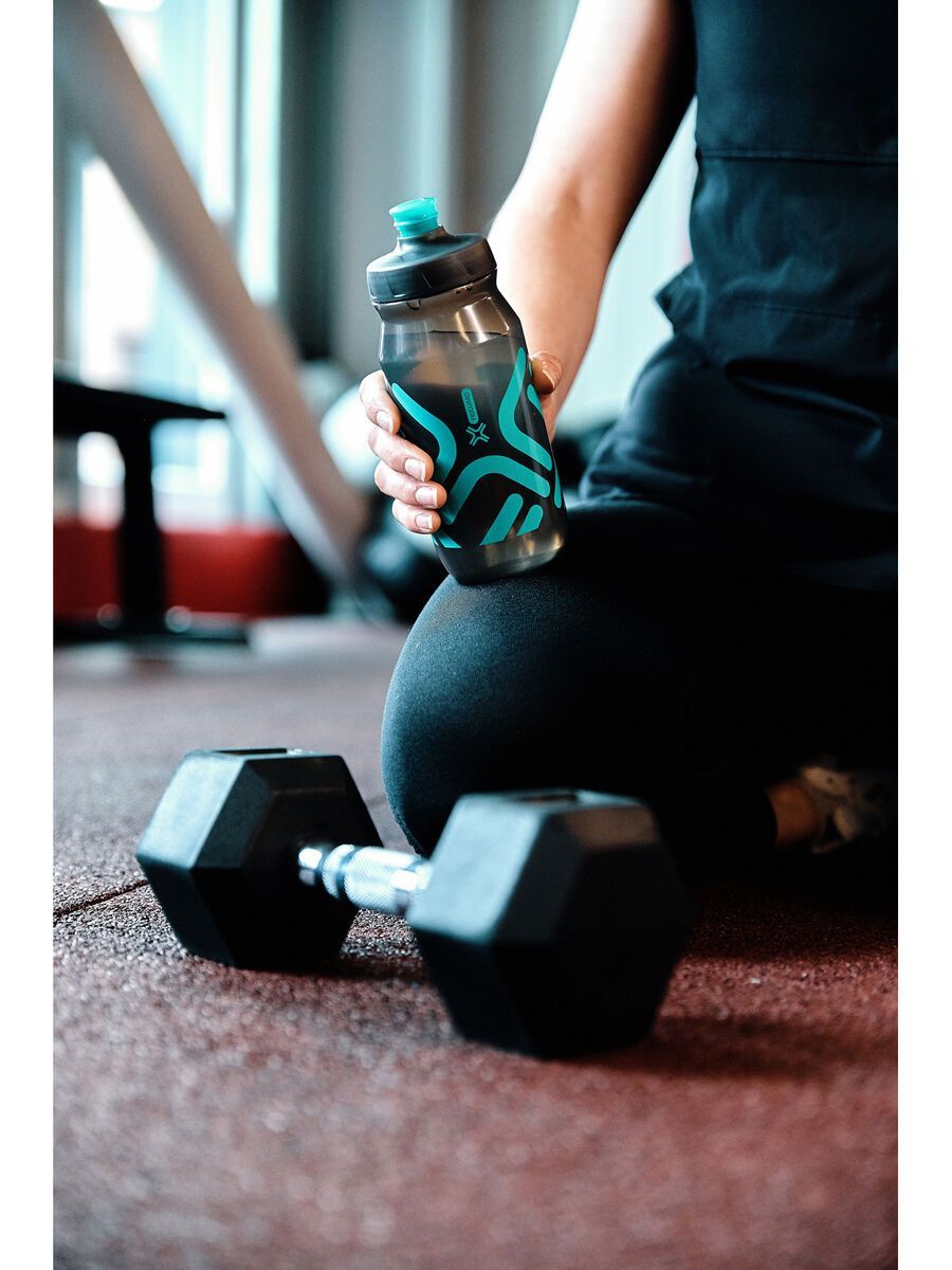 Fidlock Fidguard Bottle 600 Antibacterial, transparent black/green - Bild 8