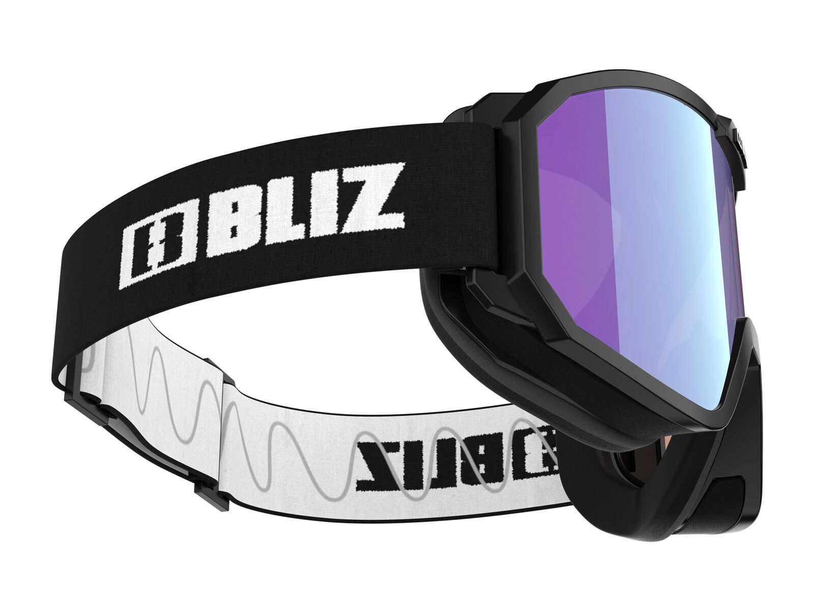 Bliz Rave JR, Light Orange/Blue Multi / matt black - Bild 5