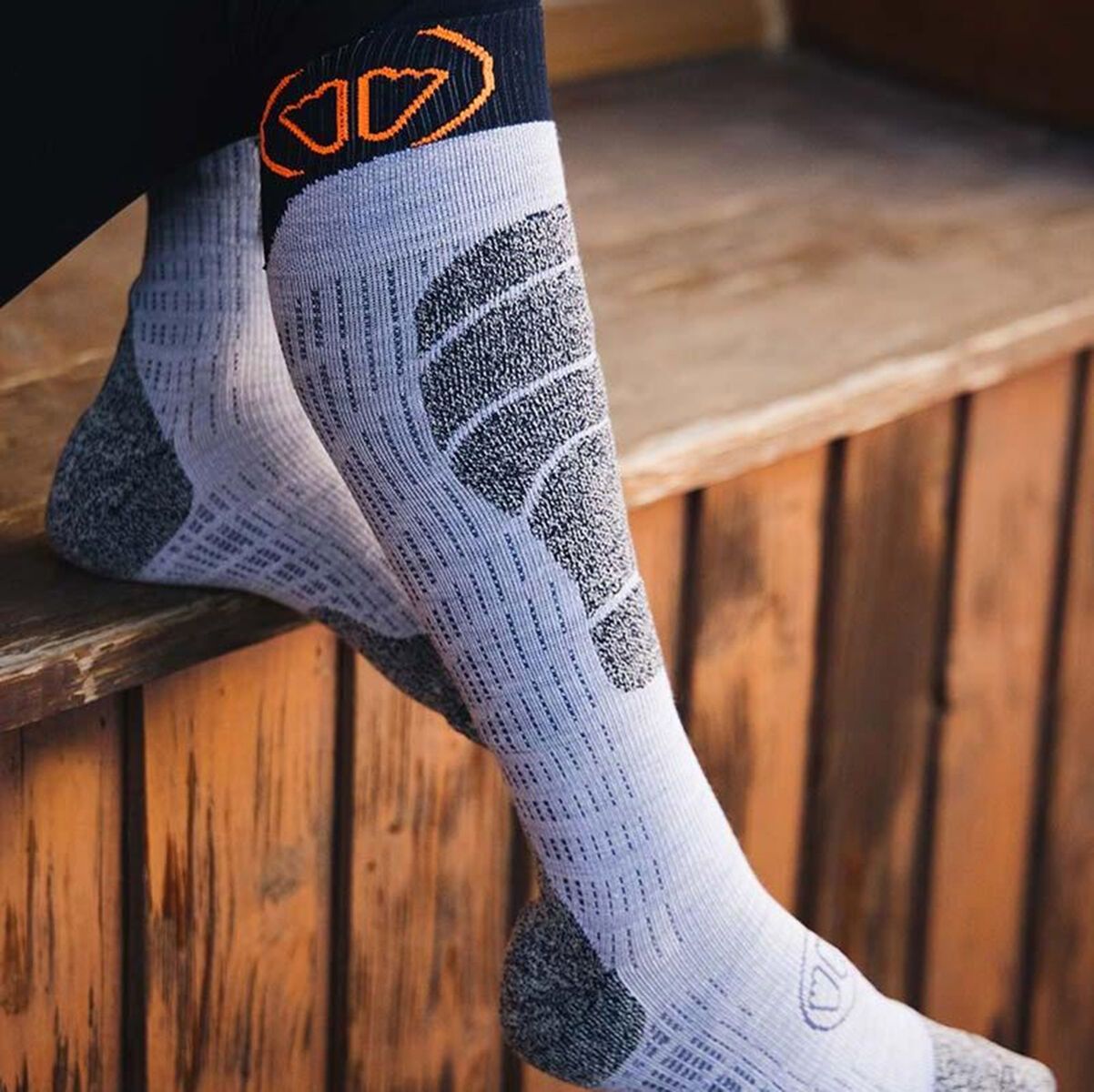 Sidas Ski Merino Socks, hellgrau - Bild 9