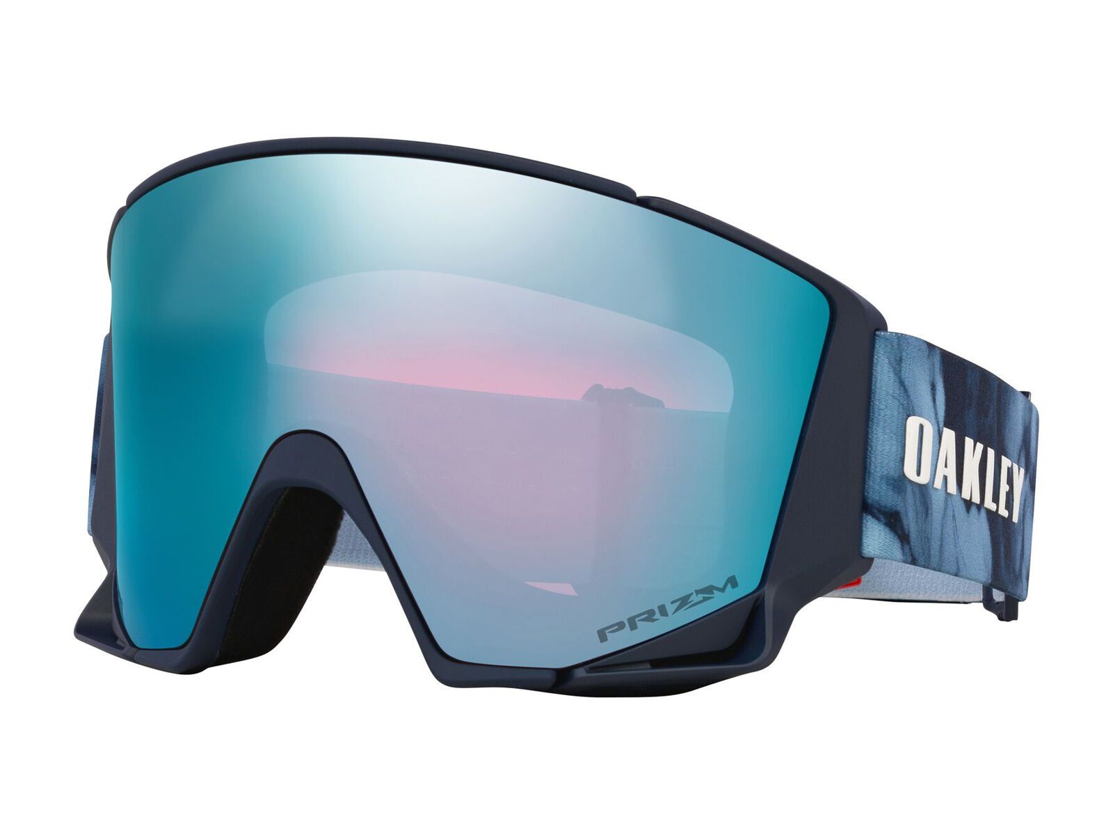 Oakley Flow Scape L Alexander Kilde Sign., Prizm Snow Sapphire Iridium & Iced - Bild 2