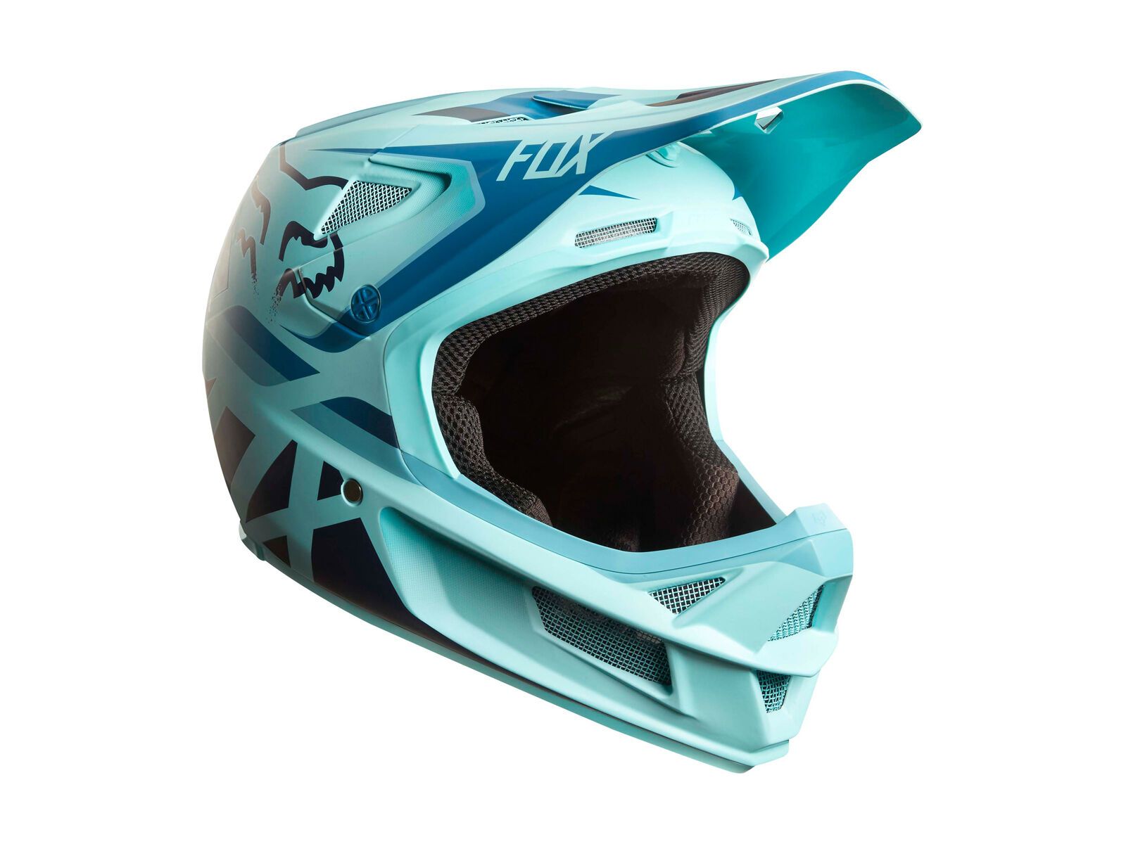 Fox RPC Seca Helmet, ice blue - Bild 2