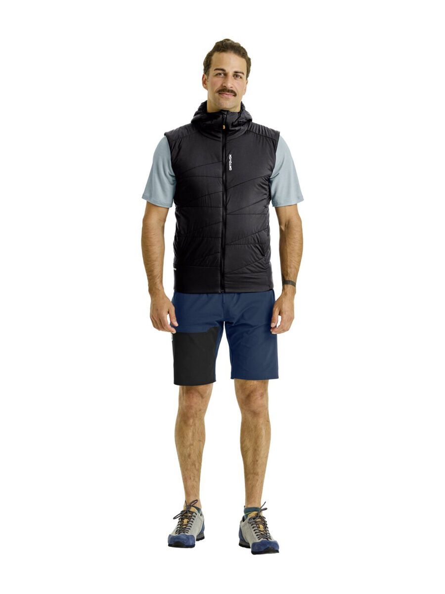 Ortovox Swisswool Piz Duan Vest M, black raven - Bild 3