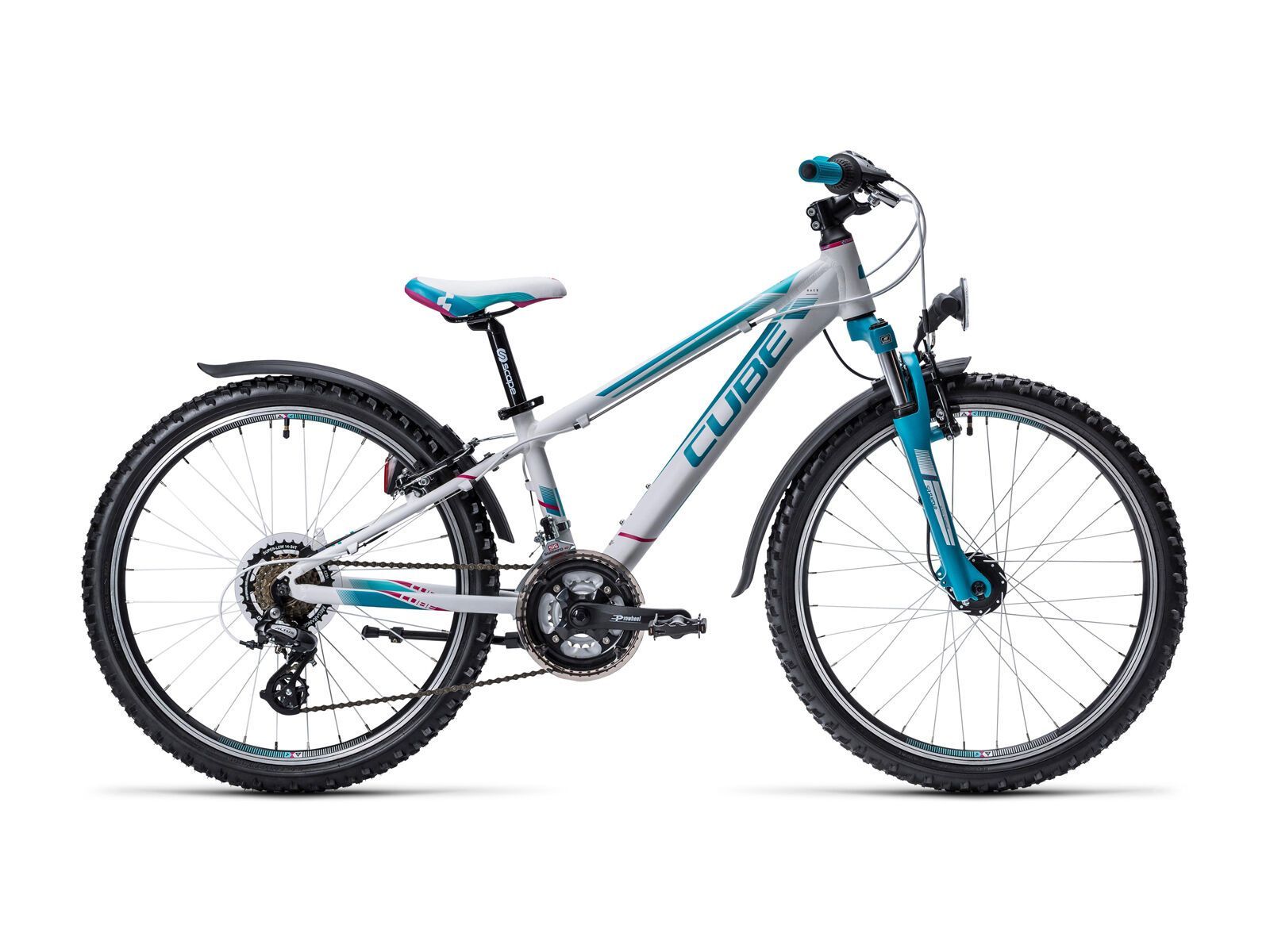 Cube Kid 240 Allroad, white´n´blue - Bild 1