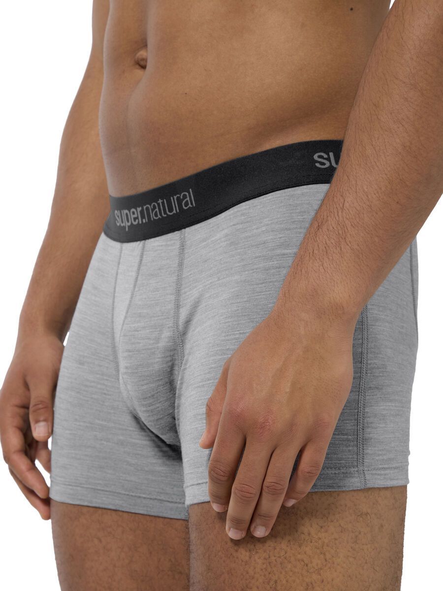 super.natural Tundra175 Boxer Herren, cashmere grey melange - Bild 5