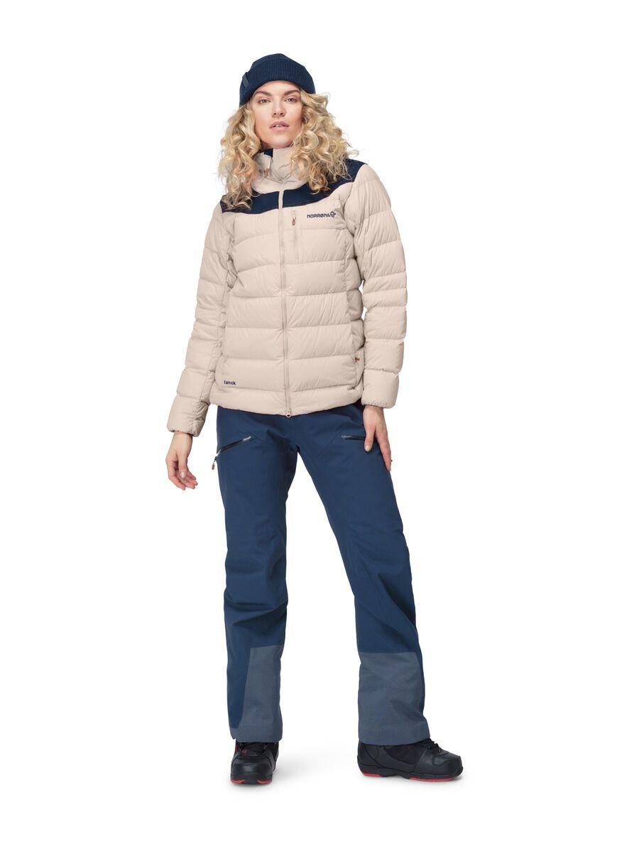 Norrona tamok down750 Jacket W's, pure cashmere - Bild 3