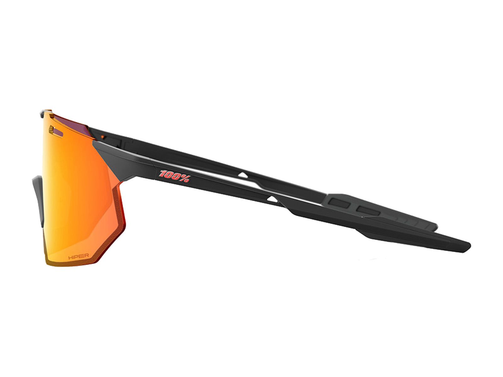 100% Hypercraft SQ, HiPER Red ML Mirror / soft tact black - Bild 2