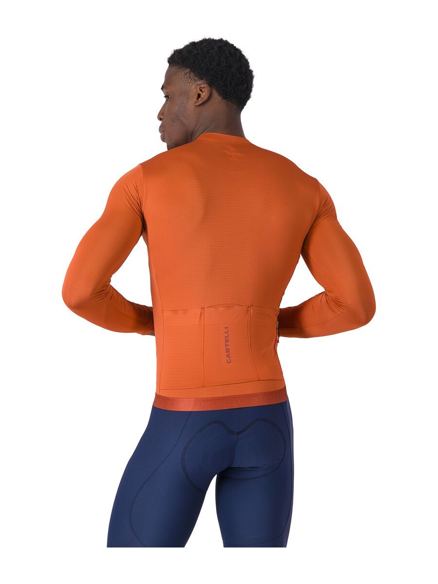 Castelli Espresso 2 Long Sleeve Jersey, paprika - Bild 3