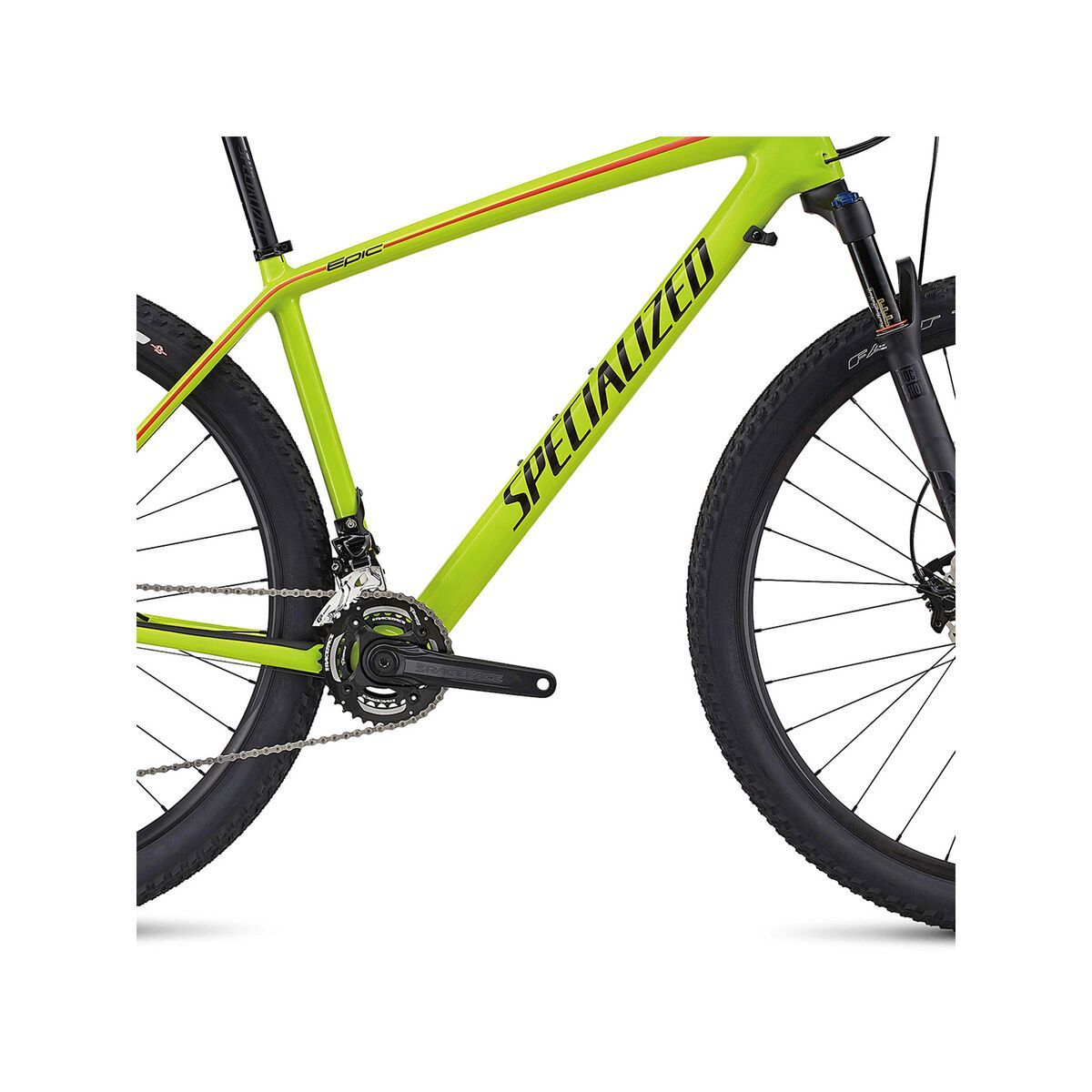 Specialized Epic HT Comp Carbon 29, gloss hyper greener/black/nordic red - Bild 3