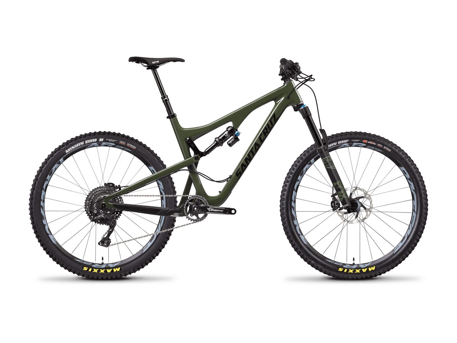 Santa Cruz Bronson C XE, gloss olive and black - Bild 1