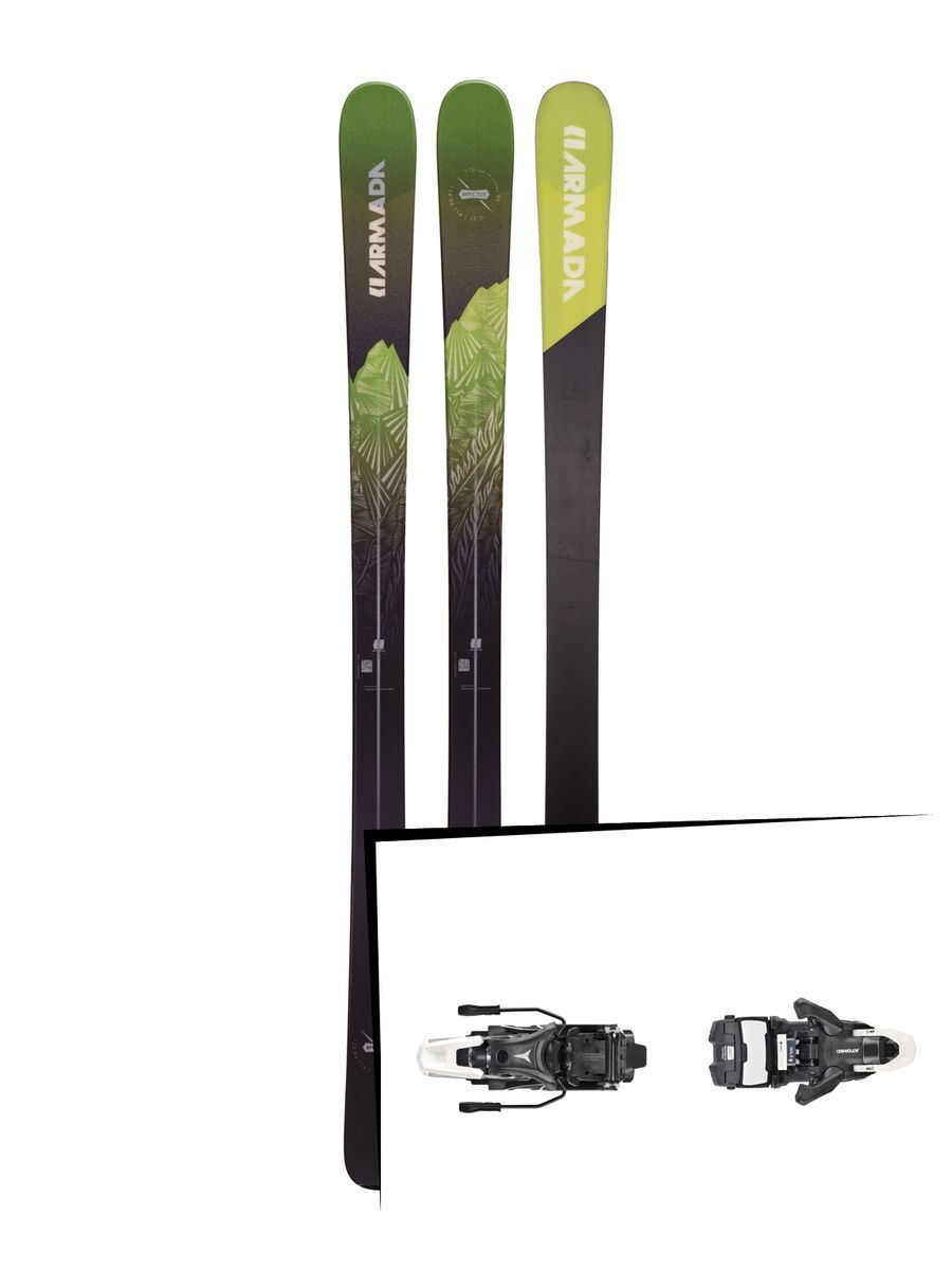 Set: Armada Invictus 85 2019 + Atomic Shift MNC 13 black/white - Bild 1