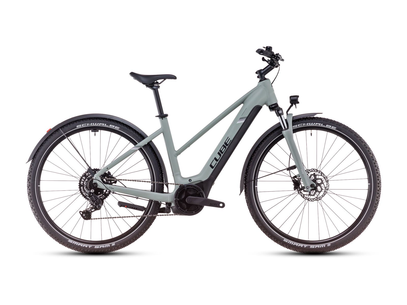 Cube Nuride Hybrid Performance 500 Allroad Trapeze, swampgrey´n´black - Bild 1